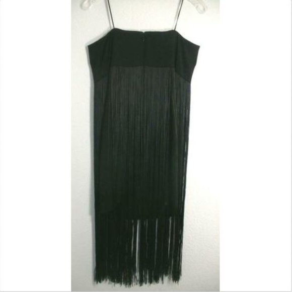 Ramy Brook Rikki Fringe Strapless Mini Dress 8 - Picture 5 of 8